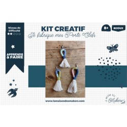 KIT DIY Trio de Porte clefs