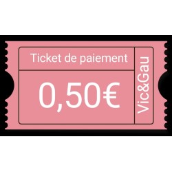 TICKET 0.50€