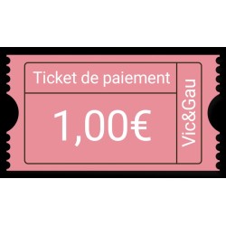 TICKET 1.00€
